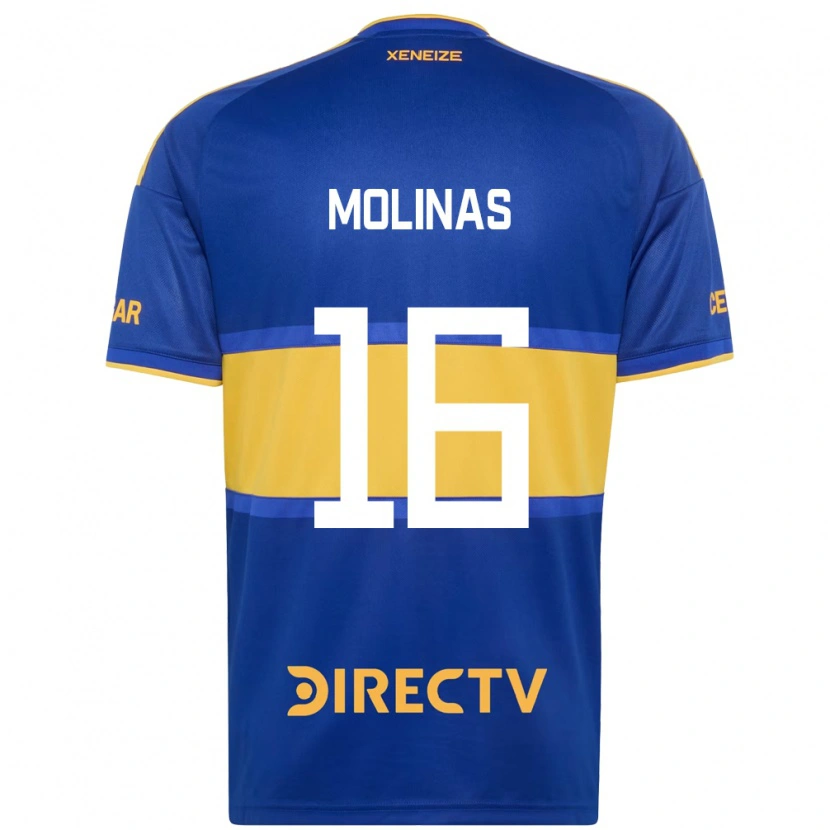 Danxen Donna Maglia Aaron Molinas #16 Blu Reale Giallo Kit Gara Home 2026/27 Maglietta