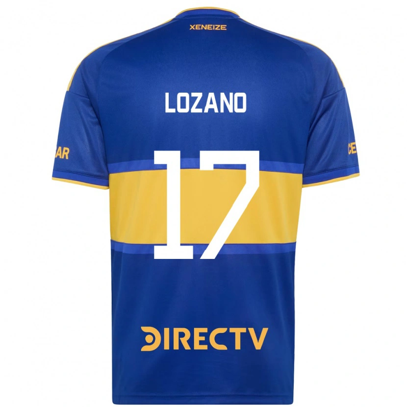 Danxen Donna Maglia Leandro Lozano #17 Blu Reale Giallo Kit Gara Home 2026/27 Maglietta