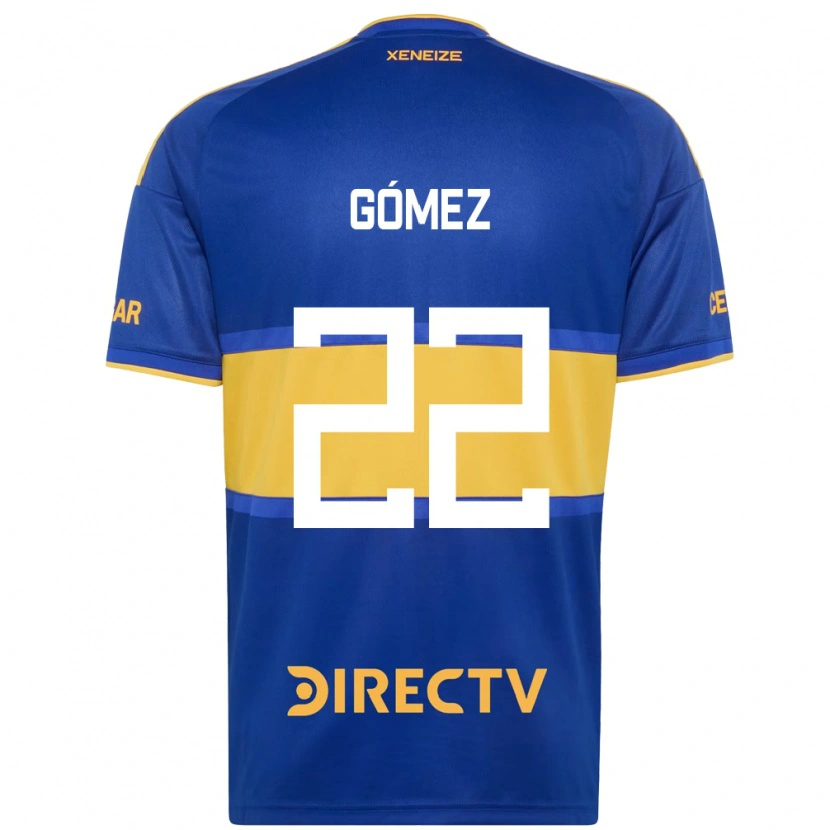 Danxen Donna Maglia Luciano Gómez #22 Blu Reale Giallo Kit Gara Home 2026/27 Maglietta