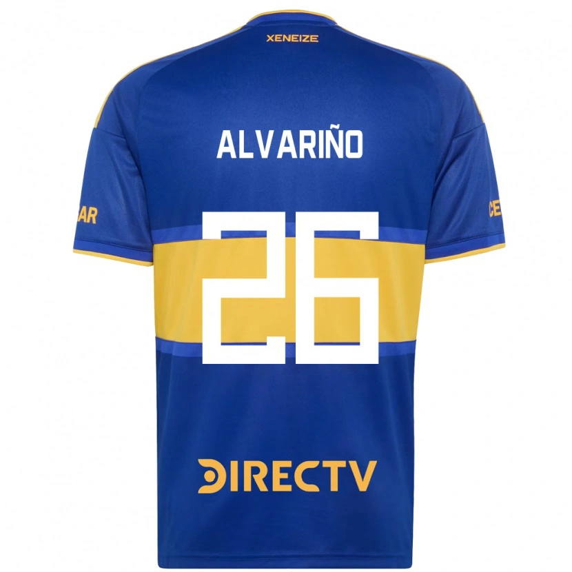 Danxen Donna Maglia Alexis Alvariño #26 Blu Reale Giallo Kit Gara Home 2026/27 Maglietta