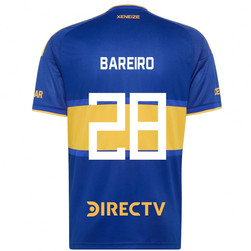 Danxen Donna Maglia Adam Bareiro #28 Blu Reale Giallo Kit Gara Home 2026/27 Maglietta