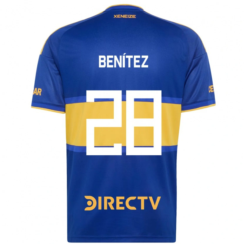 Danxen Donna Maglia Yazmín Benítez #28 Blu Reale Giallo Kit Gara Home 2026/27 Maglietta