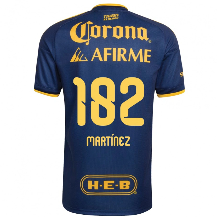 Danxen Donna Maglia Saeed Martínez #182 Blu Reale Giallo Kit Gara Away 2026/27 Maglietta
