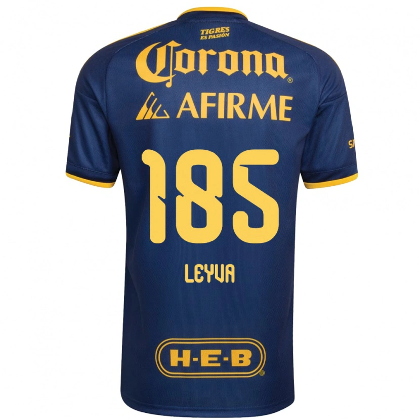 Danxen Donna Maglia Jorge Leyva #185 Blu Reale Giallo Kit Gara Away 2026/27 Maglietta