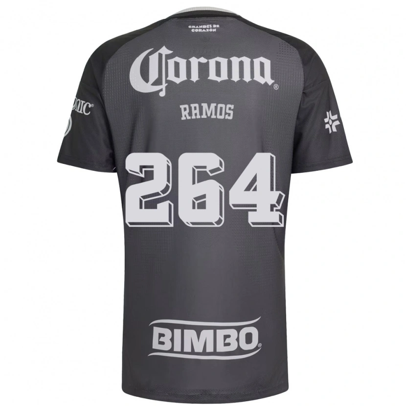 Danxen Donna Maglia Bryan Ramos #264 Grigio Bianco Nero Kit Gara Away 2026/27 Maglietta