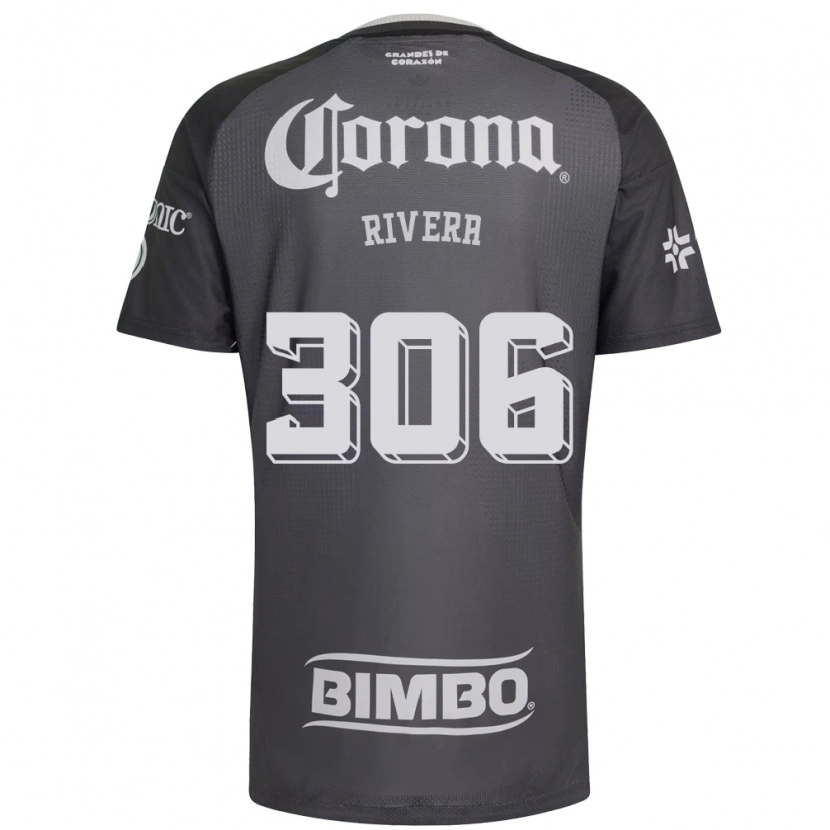 Danxen Donna Maglia Miguel Rivera #306 Grigio Bianco Nero Kit Gara Away 2026/27 Maglietta