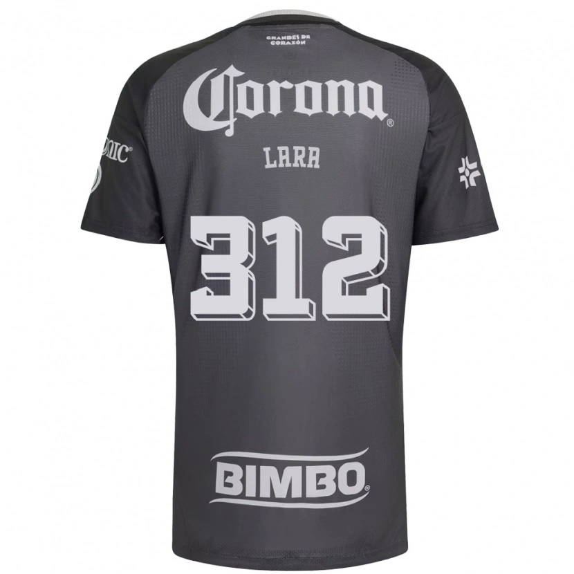 Danxen Donna Maglia Diego Lara #312 Grigio Bianco Nero Kit Gara Away 2026/27 Maglietta