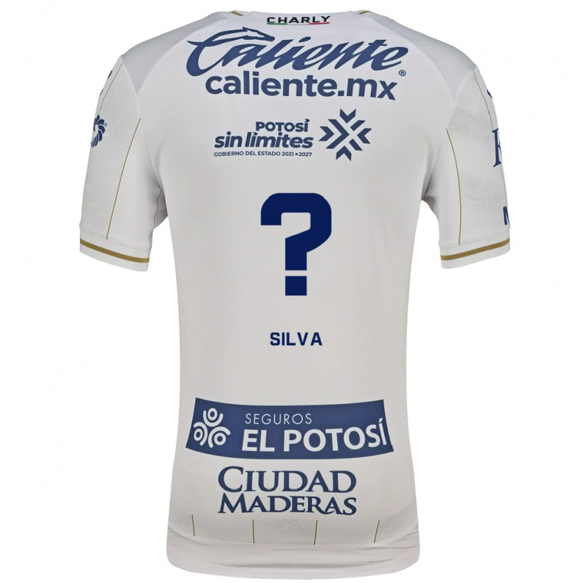 Danxen Donna Maglia Jordan Silva #0 Bianco Blu Kit Gara Away 2026/27 Maglietta