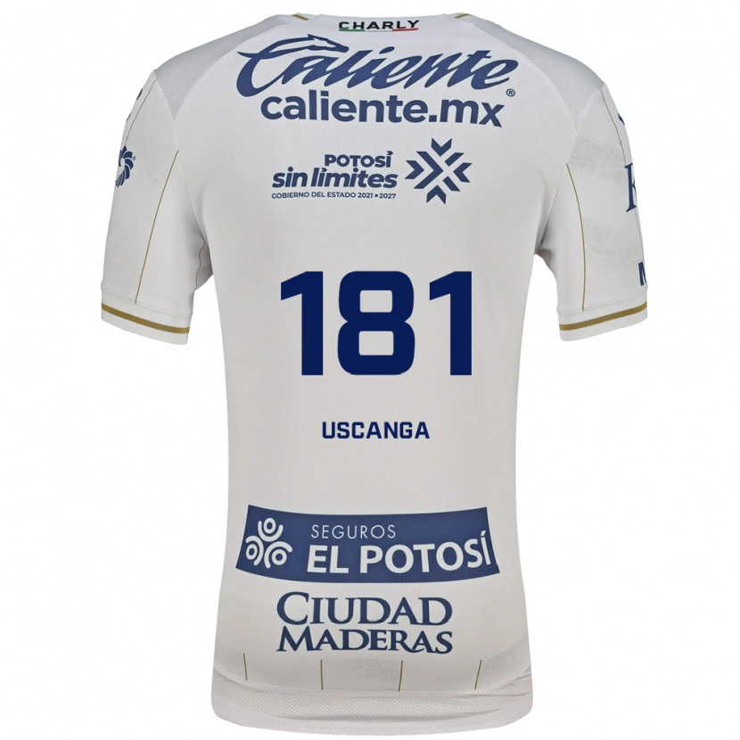 Danxen Donna Maglia Darwin Uscanga #181 Bianco Blu Kit Gara Away 2026/27 Maglietta