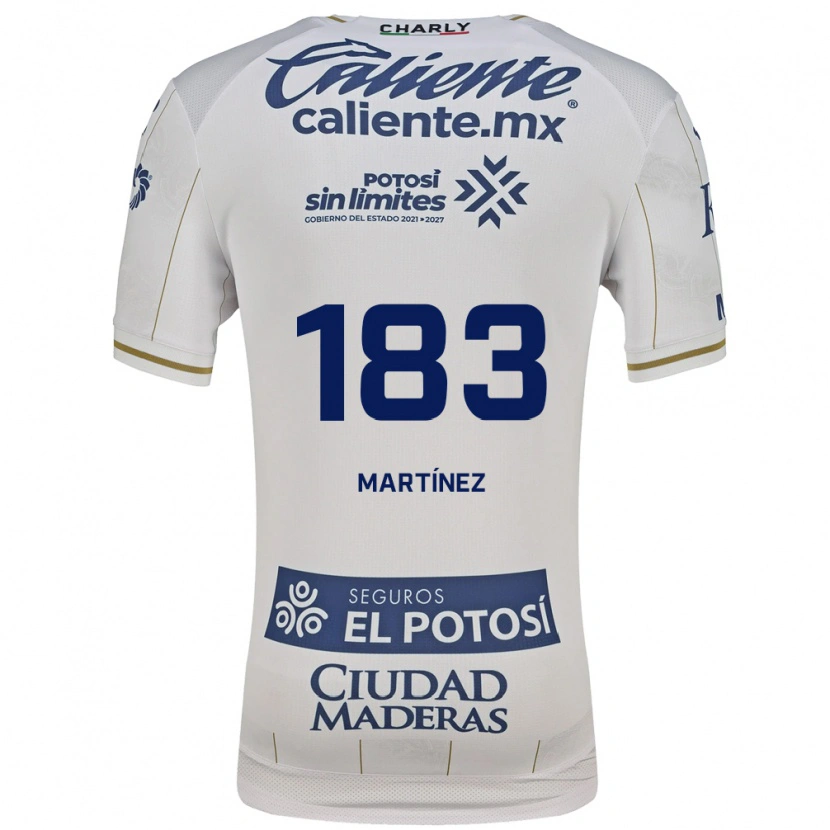 Danxen Donna Maglia Fabio Martínez #183 Bianco Blu Kit Gara Away 2026/27 Maglietta