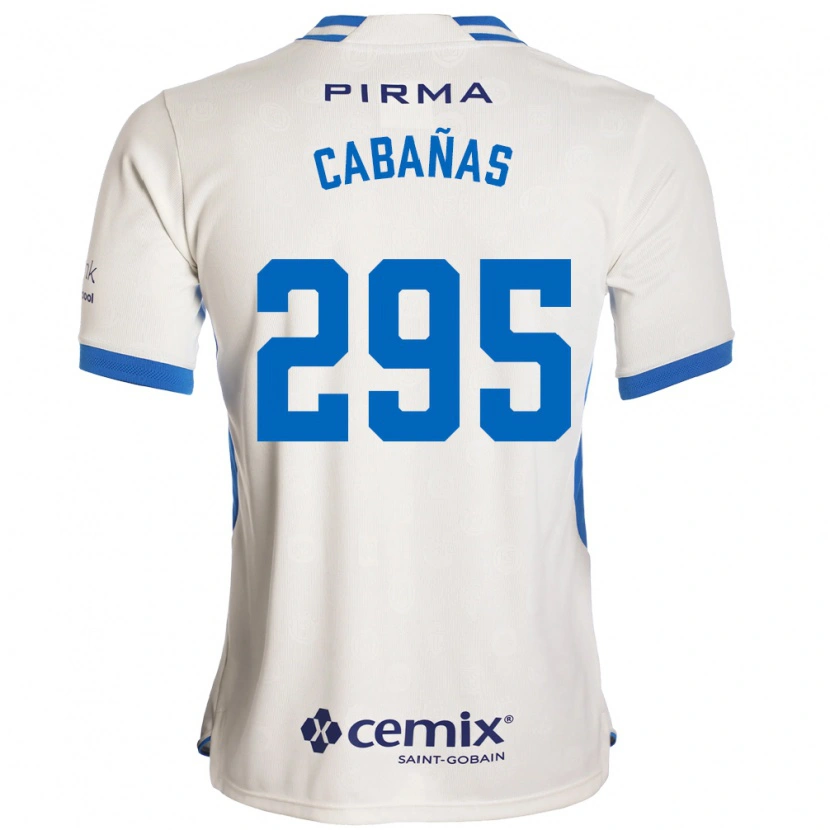 Danxen Donna Maglia Diego Cabañas #295 Bianco Blu Rosso Kit Gara Away 2026/27 Maglietta