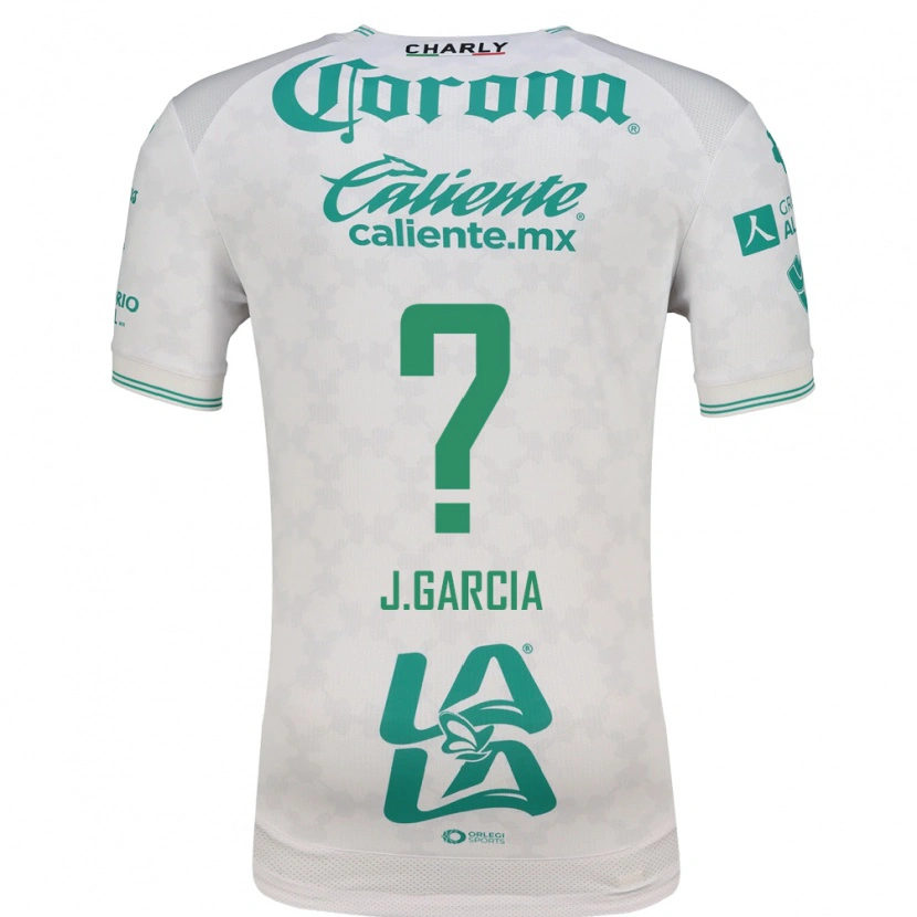 Danxen Donna Maglia Joel Garcia #0 Verde Chiaro Bianco Kit Gara Away 2026/27 Maglietta