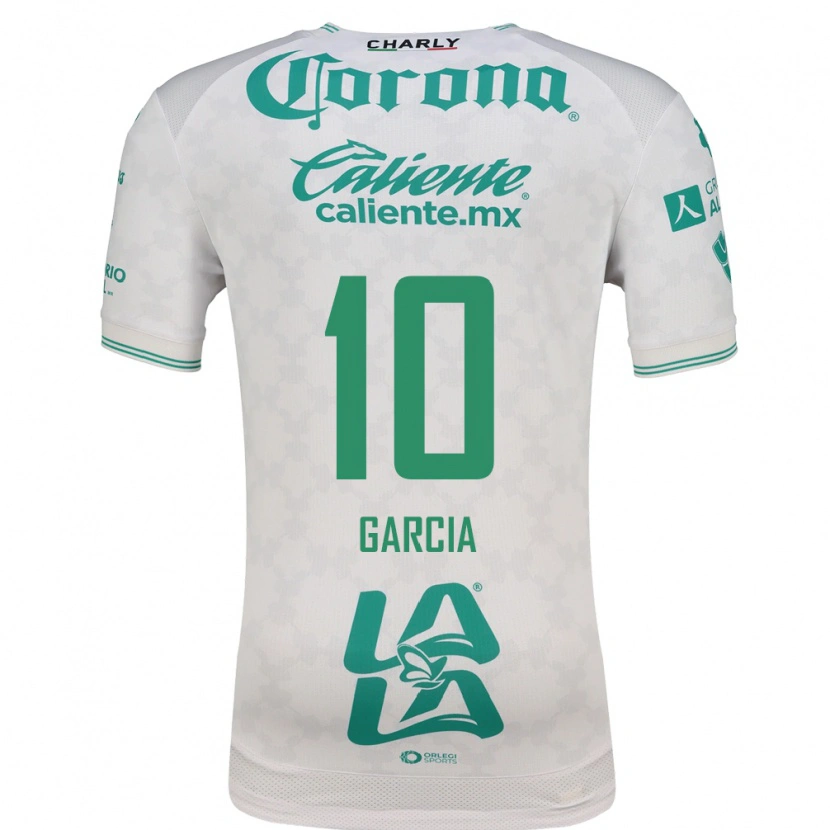 Danxen Donna Maglia Daniela Garcia #10 Verde Chiaro Bianco Kit Gara Away 2026/27 Maglietta