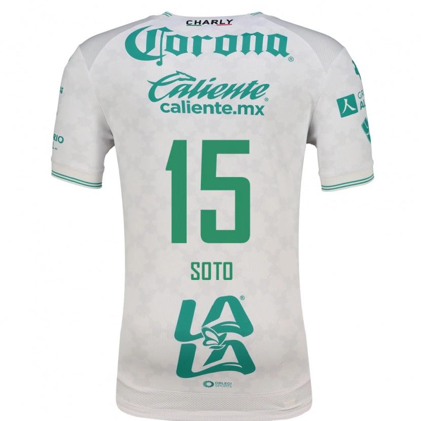 Danxen Donna Maglia Stephanie Soto #15 Verde Chiaro Bianco Kit Gara Away 2026/27 Maglietta