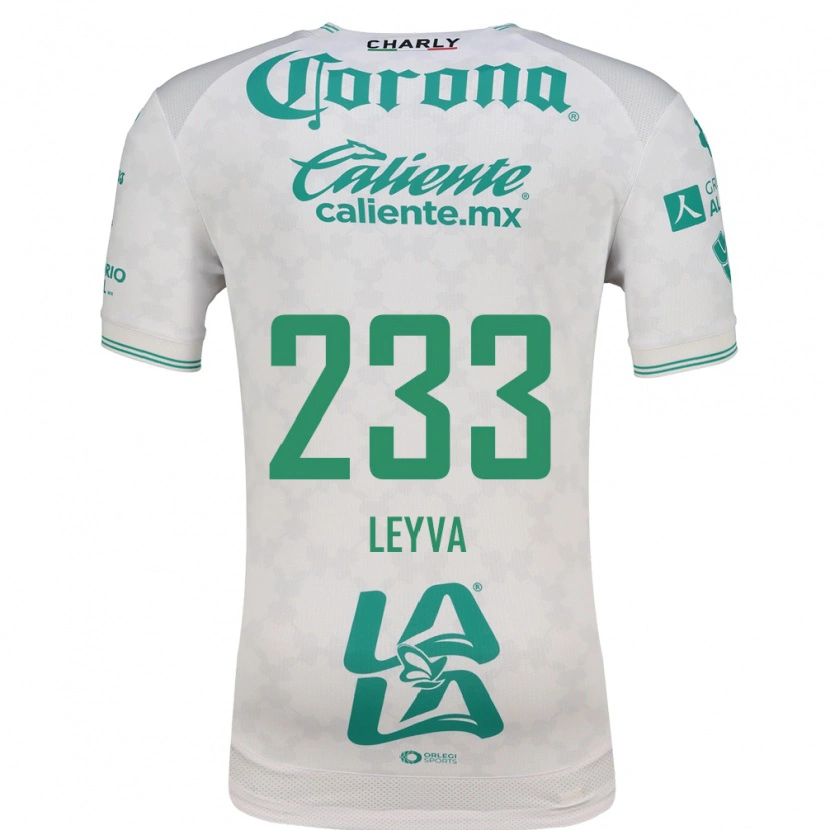 Danxen Donna Maglia Axel Leyva #233 Verde Chiaro Bianco Kit Gara Away 2026/27 Maglietta