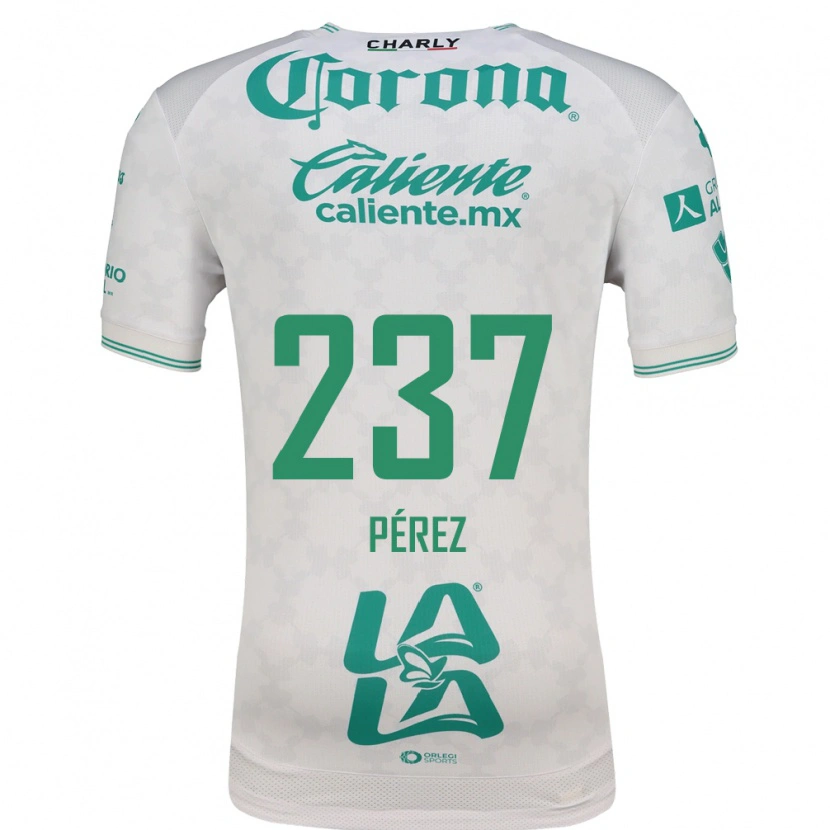 Danxen Donna Maglia Jairo Pérez #237 Verde Chiaro Bianco Kit Gara Away 2026/27 Maglietta