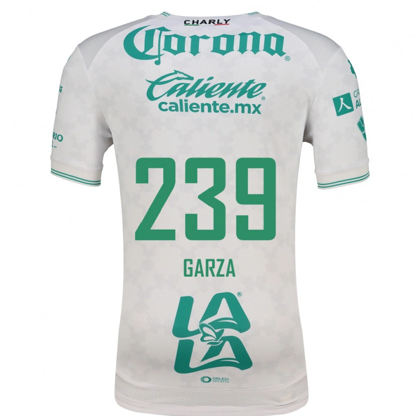 Danxen Donna Maglia Esteban Garza #239 Verde Chiaro Bianco Kit Gara Away 2026/27 Maglietta