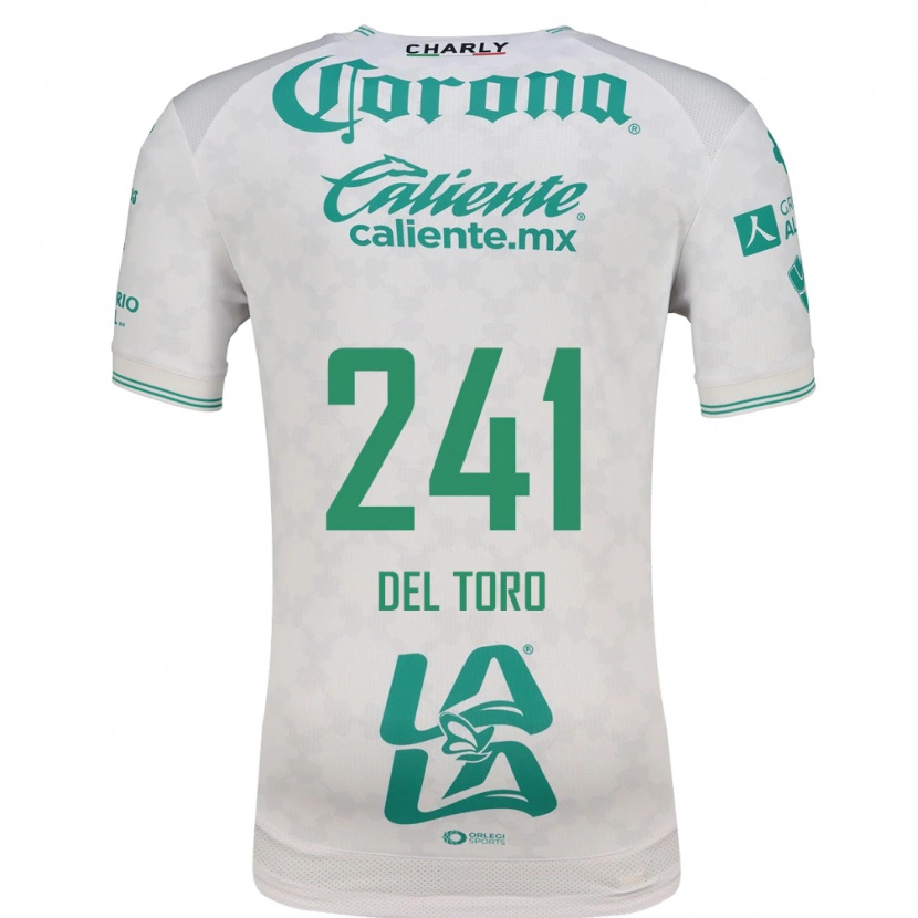Danxen Donna Maglia Pavel Del Toro #241 Verde Chiaro Bianco Kit Gara Away 2026/27 Maglietta