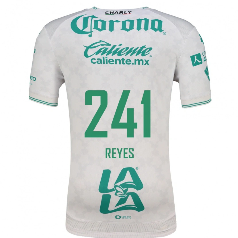 Danxen Donna Maglia Julio Reyes #241 Verde Chiaro Bianco Kit Gara Away 2026/27 Maglietta