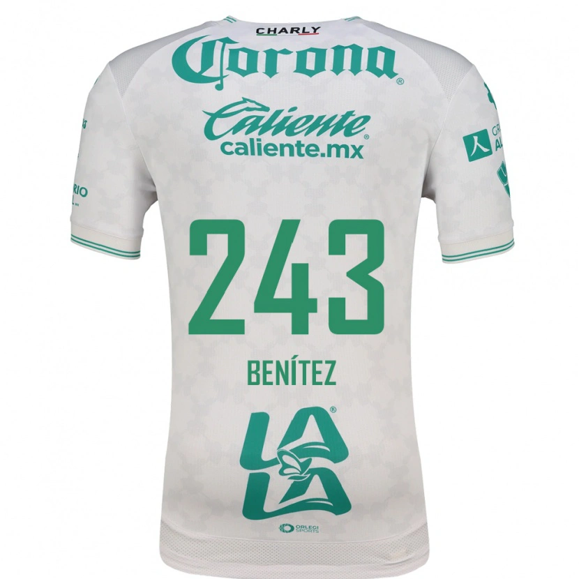 Danxen Donna Maglia Gianluca Benítez #243 Verde Chiaro Bianco Kit Gara Away 2026/27 Maglietta
