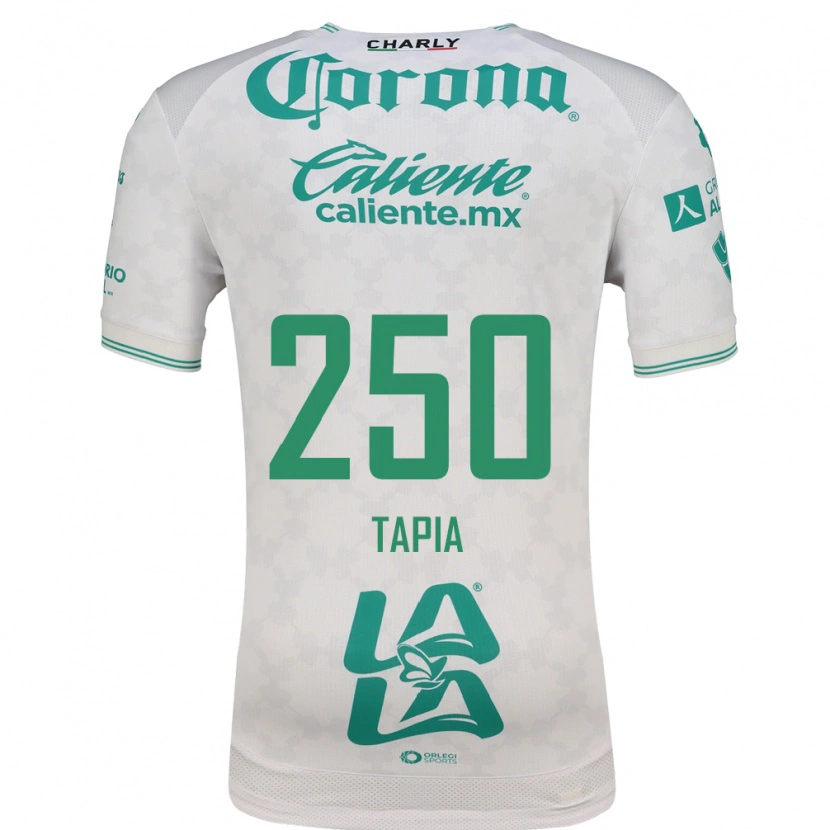 Danxen Donna Maglia Alex Tapia #250 Verde Chiaro Bianco Kit Gara Away 2026/27 Maglietta