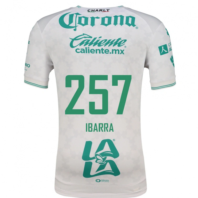 Danxen Donna Maglia Ángel Ibarra #257 Verde Chiaro Bianco Kit Gara Away 2026/27 Maglietta