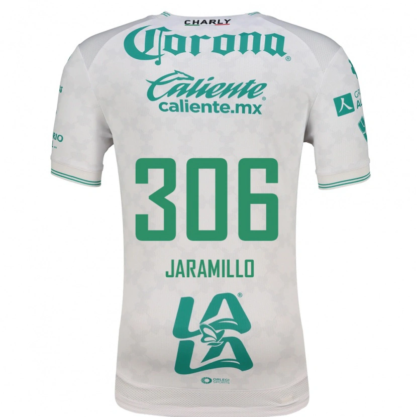 Danxen Donna Maglia Mario Jaramillo #306 Verde Chiaro Bianco Kit Gara Away 2026/27 Maglietta