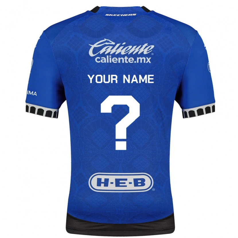 Danxen Donna Maglia Il Tuo Nome #0 Blu Reale Bianco Nero Kit Gara Away 2026/27 Maglietta