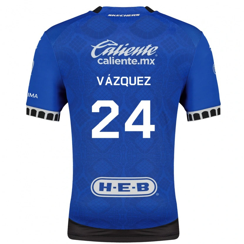 Danxen Donna Maglia Brayton Vázquez #24 Blu Reale Bianco Nero Kit Gara Away 2026/27 Maglietta