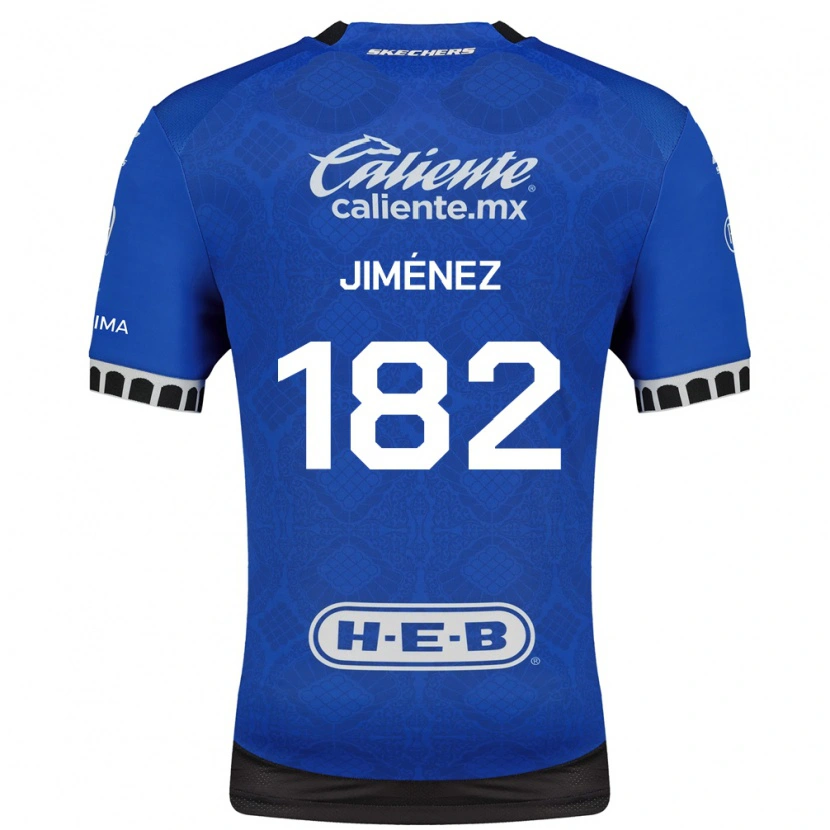 Danxen Donna Maglia Carlos Jiménez #182 Blu Reale Bianco Nero Kit Gara Away 2026/27 Maglietta