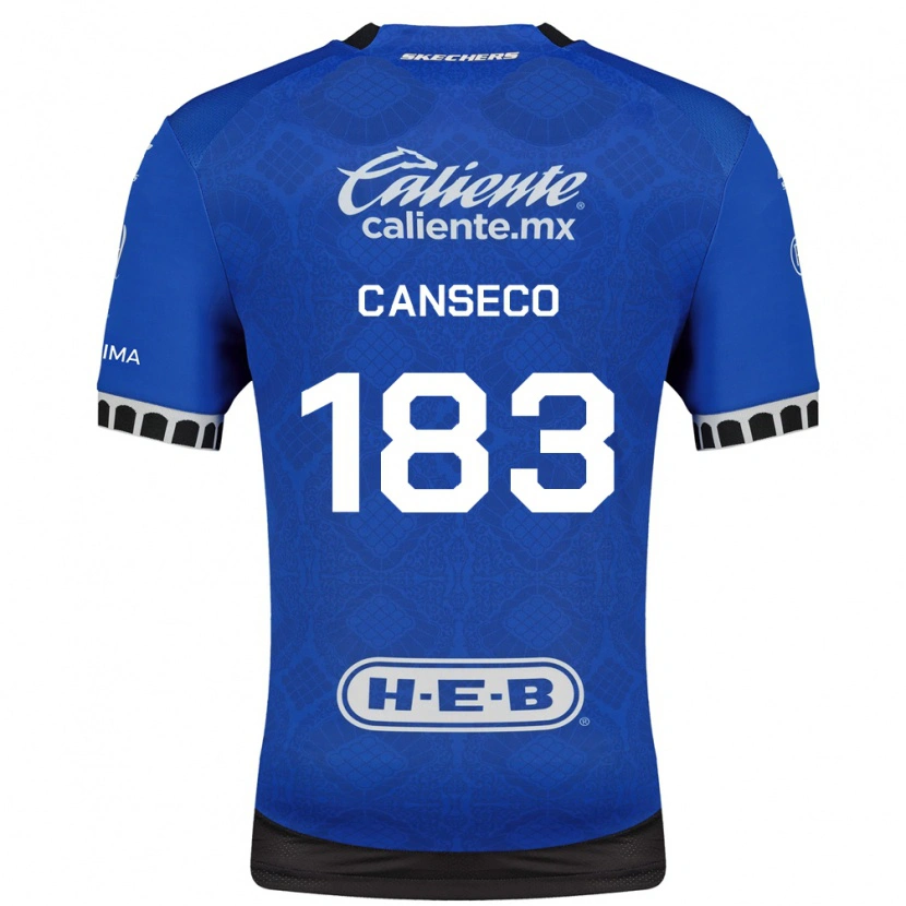 Danxen Donna Maglia Rodrigo Canseco #183 Blu Reale Bianco Nero Kit Gara Away 2026/27 Maglietta