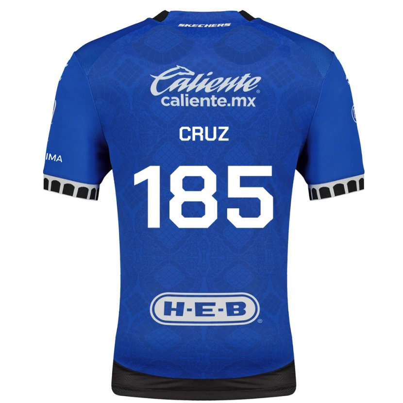 Danxen Donna Maglia Axel Cruz #185 Blu Reale Bianco Nero Kit Gara Away 2026/27 Maglietta