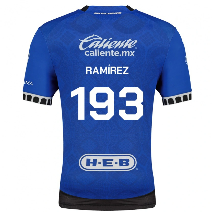 Danxen Donna Maglia Ángel Ramírez #193 Blu Reale Bianco Nero Kit Gara Away 2026/27 Maglietta
