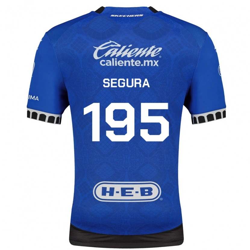 Danxen Donna Maglia Rubén Segura #195 Blu Reale Bianco Nero Kit Gara Away 2026/27 Maglietta