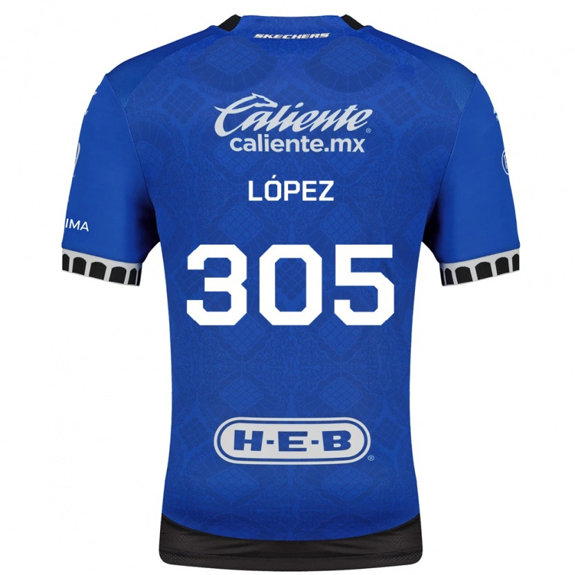 Danxen Donna Maglia Noé López #305 Blu Reale Bianco Nero Kit Gara Away 2026/27 Maglietta