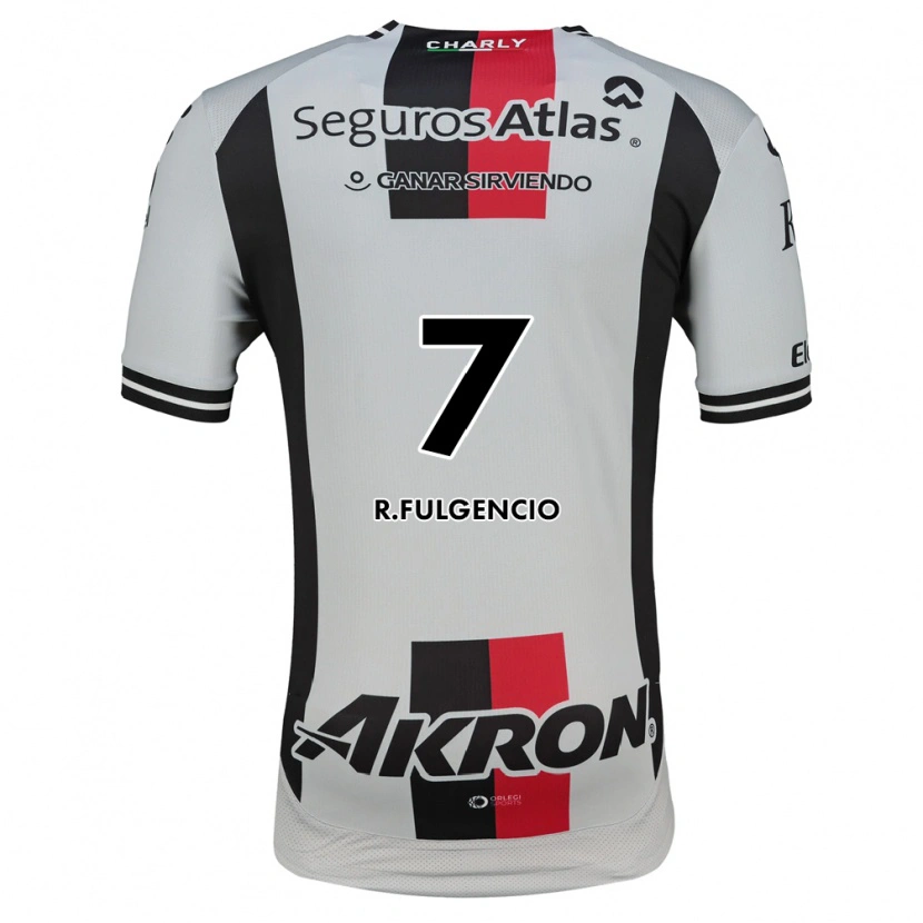 Danxen Donna Maglia Raymundo Fulgencio #7 Bianco Rosso Nero Kit Gara Away 2026/27 Maglietta