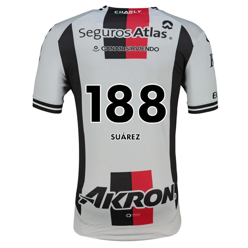 Danxen Donna Maglia Luis Suárez #188 Bianco Rosso Nero Kit Gara Away 2026/27 Maglietta