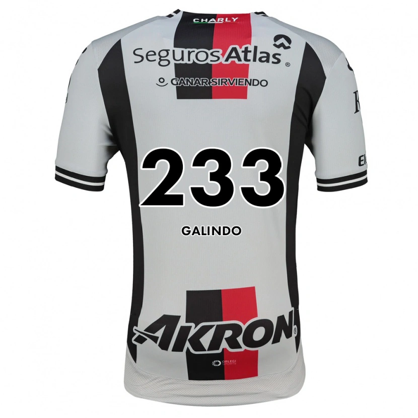 Danxen Donna Maglia Valentín Galindo #233 Bianco Rosso Nero Kit Gara Away 2026/27 Maglietta