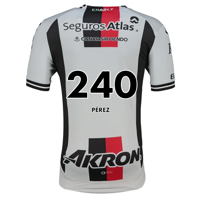 Danxen Donna Maglia Luis Pérez #240 Bianco Rosso Nero Kit Gara Away 2026/27 Maglietta