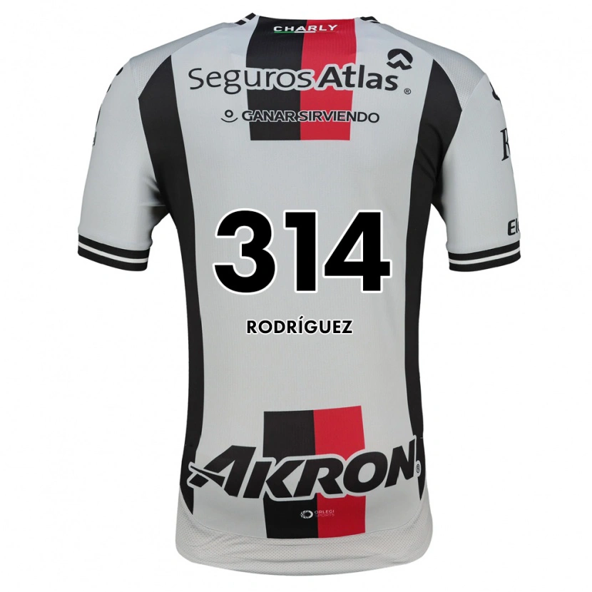 Danxen Donna Maglia Diego Rodríguez #314 Bianco Rosso Nero Kit Gara Away 2026/27 Maglietta
