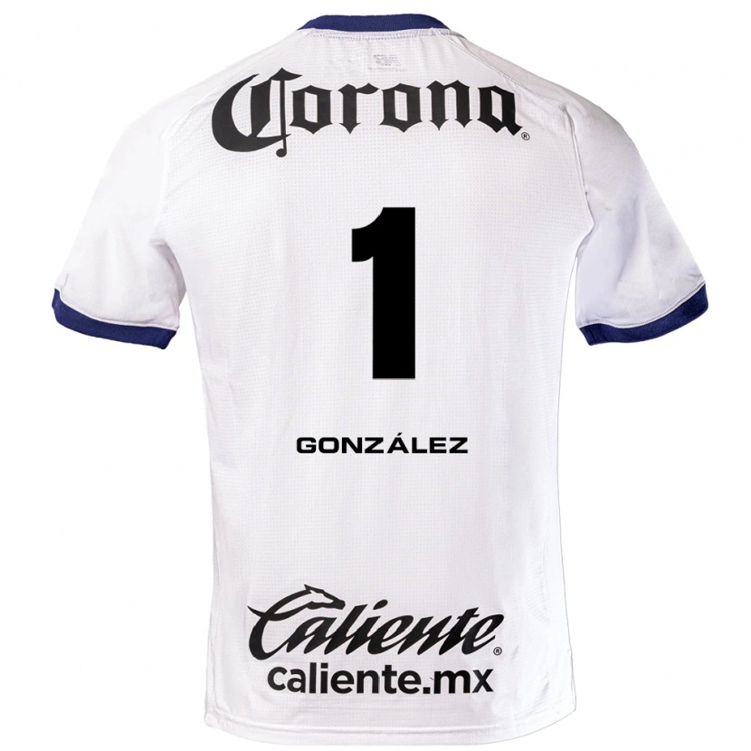 Danxen Donna Maglia Hugo González #1 Bianco Blu Nero Kit Gara Away 2026/27 Maglietta