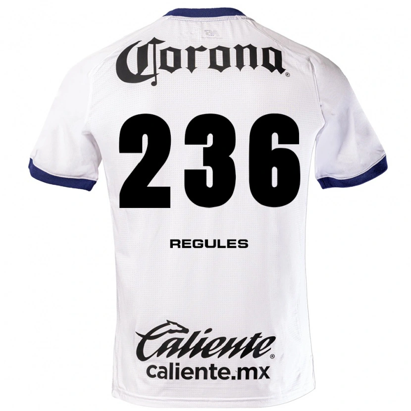 Danxen Donna Maglia Carlo Regules #236 Bianco Blu Nero Kit Gara Away 2026/27 Maglietta