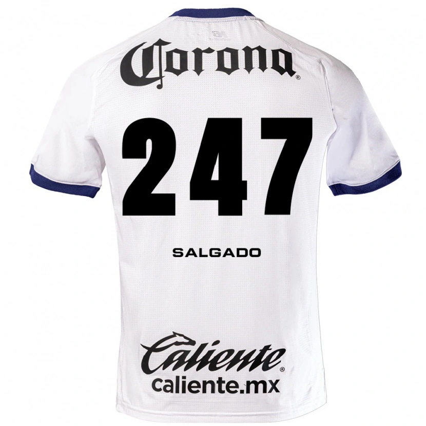 Danxen Donna Maglia Rui Salgado #247 Bianco Blu Nero Kit Gara Away 2026/27 Maglietta