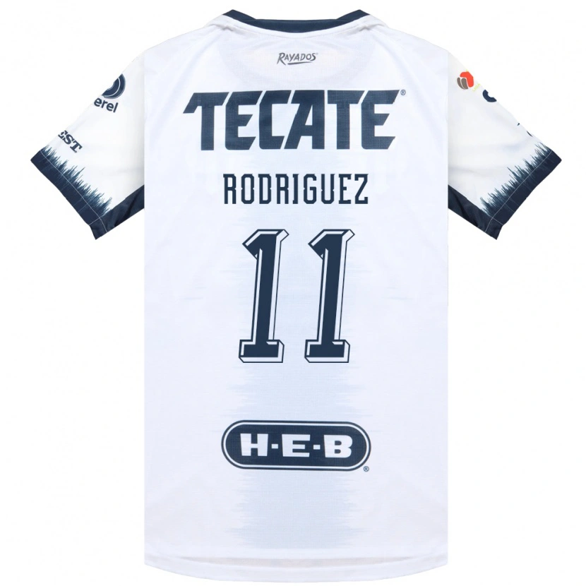 Danxen Donna Maglia Lizette Rodriguez #11 Bianco Bluinchiostro Rosso Kit Gara Away 2026/27 Maglietta