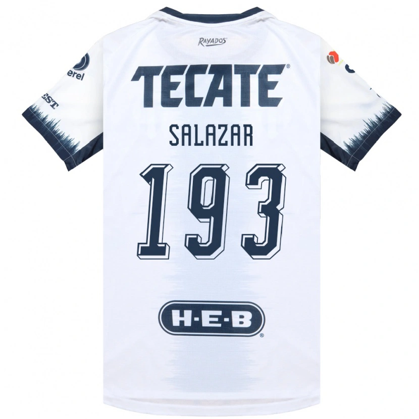 Danxen Donna Maglia Jofran Salazar #193 Bianco Bluinchiostro Rosso Kit Gara Away 2026/27 Maglietta