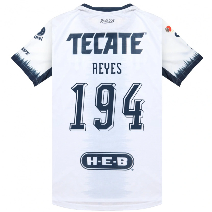 Danxen Donna Maglia Cristian Reyes #194 Bianco Bluinchiostro Rosso Kit Gara Away 2026/27 Maglietta
