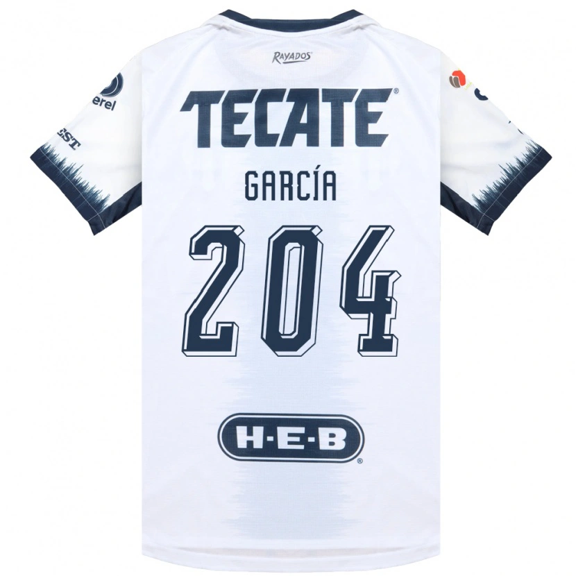 Danxen Donna Maglia Diego García #204 Bianco Bluinchiostro Rosso Kit Gara Away 2026/27 Maglietta