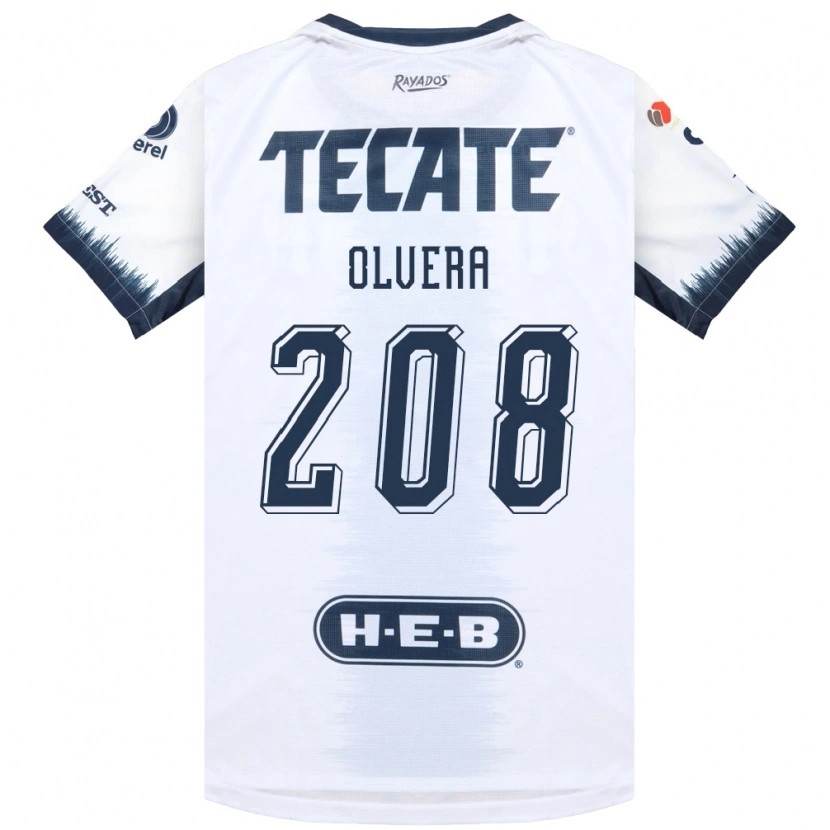Danxen Donna Maglia Marcelo Olvera #208 Bianco Bluinchiostro Rosso Kit Gara Away 2026/27 Maglietta