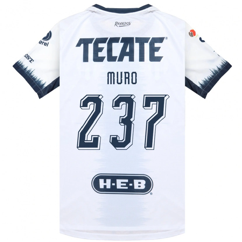 Danxen Donna Maglia José Muro #237 Bianco Bluinchiostro Rosso Kit Gara Away 2026/27 Maglietta