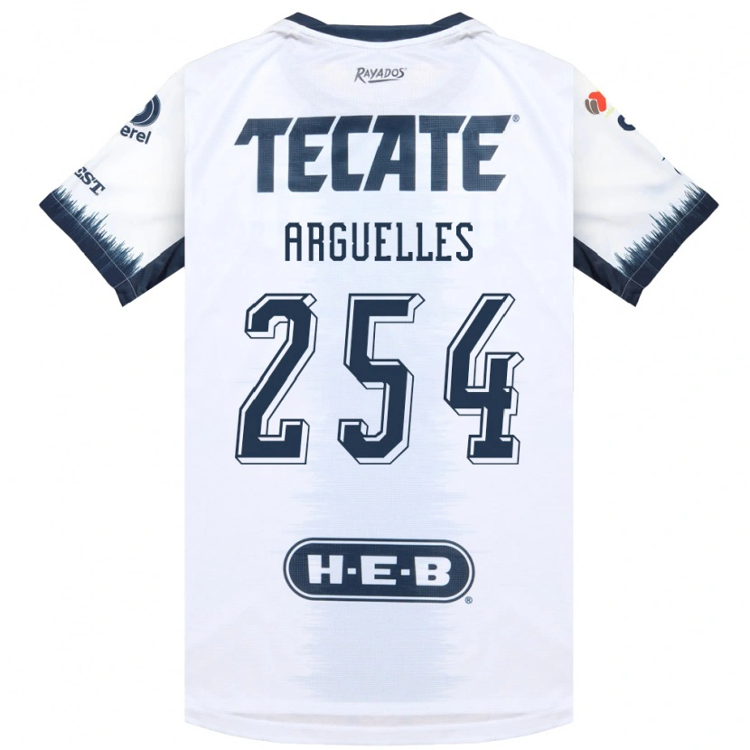Danxen Donna Maglia Alfonso Arguelles #254 Bianco Bluinchiostro Rosso Kit Gara Away 2026/27 Maglietta